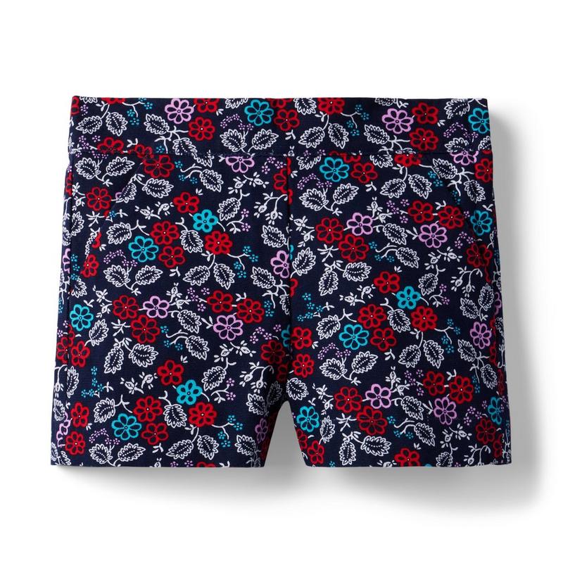 Floral Canvas Short - Janie And Jack